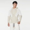 Otoño deporte casual hombre sudadera con capucha bolsillo crash color moda tendencia manga larga diario al aire libre nuevo details Picture